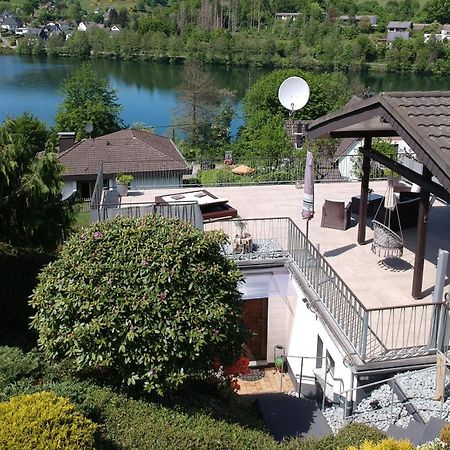 Exklusive Ferienwohnung 'Agger-Blick' Mit Grosser Seeblick-Terrasse & Sauna Gummersbach Extérieur photo