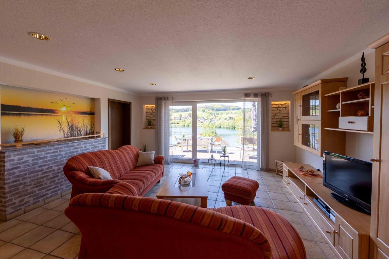 Exklusive Ferienwohnung 'Agger-Blick' Mit Grosser Seeblick-Terrasse & Sauna Gummersbach Extérieur photo